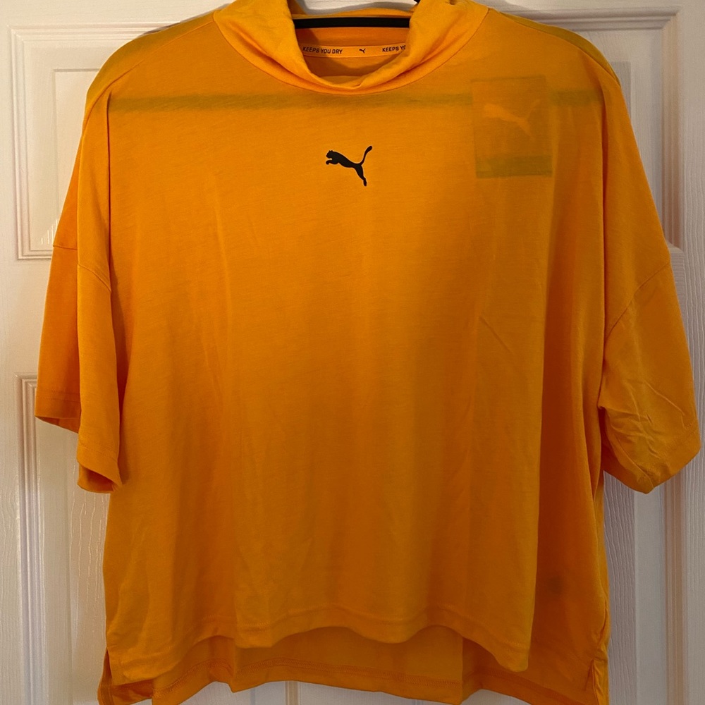 Puma high neck DryCell tee